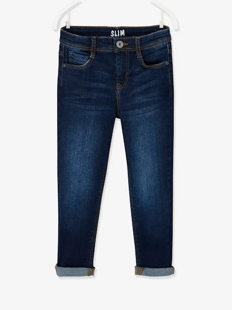 Jean Slim MorphologiK LARGE "waterless" Garçon Denim Brut - Vertbaudet – Image 2