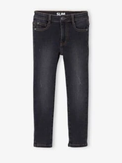 Jean Slim Superflex Garçon Super Extensible Denim Brut - Vertbaudet
