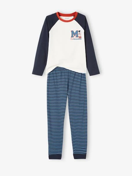 Lot De 2 Pyjamas "football Américain" Garçon Lot Bleu Et Rouge - Vertbaudet – Image 4