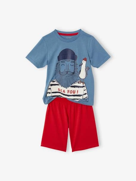 Lot De 2 Pyjashorts Garçon Lot Bleu - Vertbaudet – Image 3