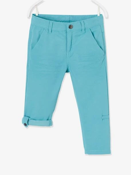 Pantacourt Indestructible Garçon Transformable En Bermuda Turquoise - Vertbaudet – Image 5