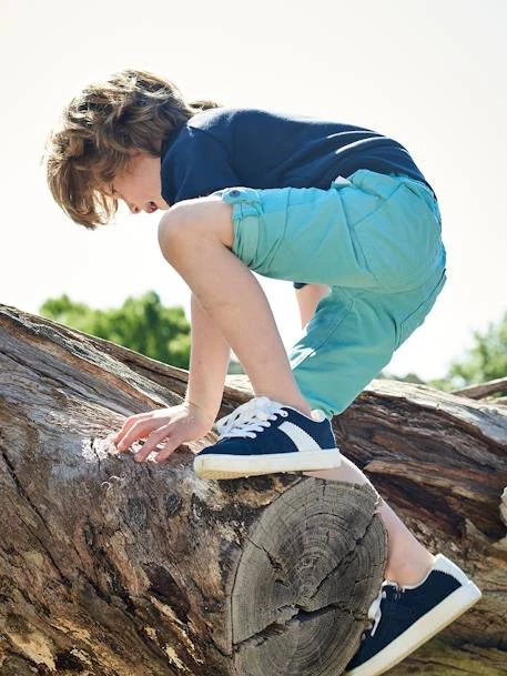 Pantacourt Indestructible Garçon Transformable En Bermuda Turquoise - Vertbaudet – Image 6