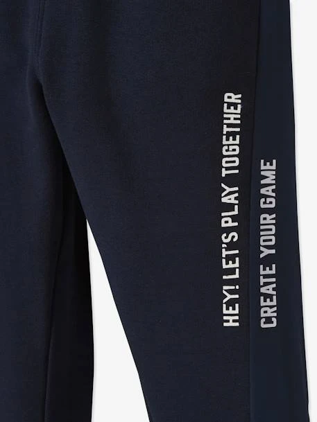 Pantalon De Sport Garçon Bi-matière Navy - Vertbaudet – Image 4