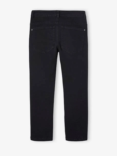 Pantalon Droit Couleur Garçon Noir - Vertbaudet – Image 3