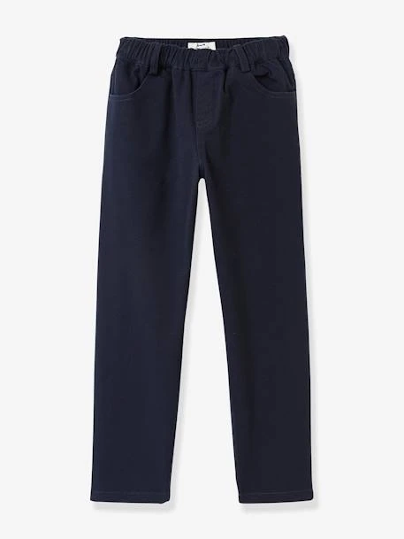 Pantalon Garçon Taille élastiquée CYRILLUS Marine - Cyrillus