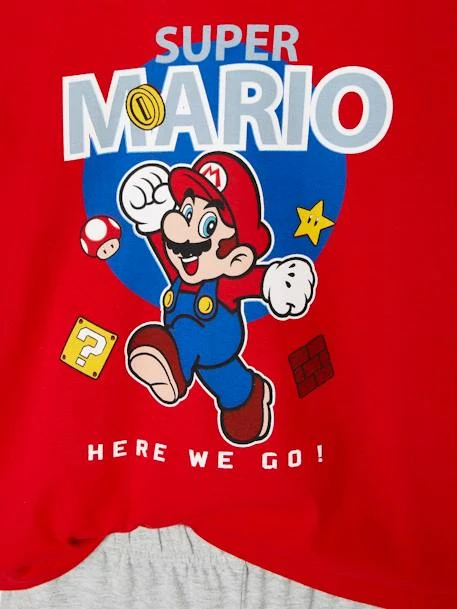 Pyjama Garçon Super Mario® Haut Rouge/bas Gris - Super Mario – Image 4