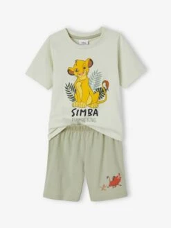 Pyjashort Garçon Disney® Le Roi Lion Vert Sauge - Disney