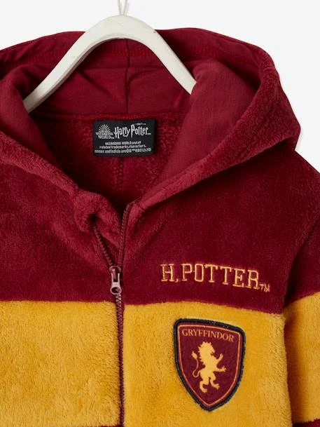 Surpyjama Harry Potter Garçon En Polaire Rouge Fonce Uni Avec Decor - Harry Potter – Image 2