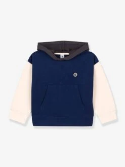 Sweat à Capuche Molleton Enfant Coton Bio PETIT BATEAU Bleu - Petit Bateau