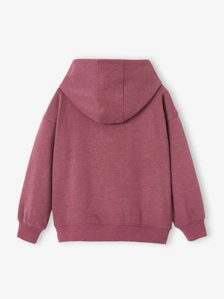 Sweat à Capuche Zippé Animation Poitrine Garçon Gris Foncé - Vertbaudet – Image 2