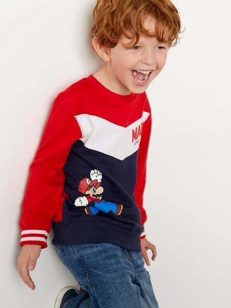 Sweat Garçon Bicolore Super Mario® Rouge/marine - Super Mario – Image 5
