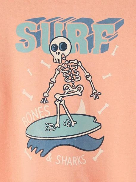 Sweat Garçon Maxi Motif Dos Abricot Poudré - Vertbaudet – Image 5