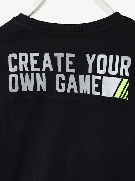 T-shirt De Sport Effet 2 En 1 Garçon Détails Fluo Noir - Vertbaudet – Image 5