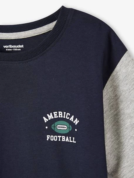 Tee-shirt Sport Colorblock Garçon Encre - Vertbaudet – Image 3